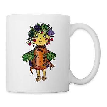 Regional vegetables - Mug - white - Right