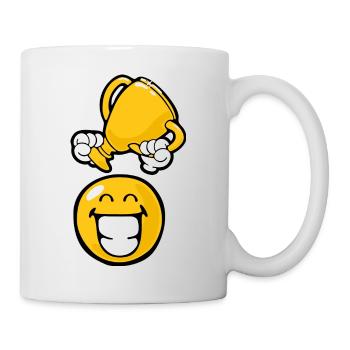 Smiley Winner - Mug blanc - blanc - Droite