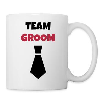 Marriage Wedding Bride Groom Hochzeit Mariage Love - Mug - white - Right