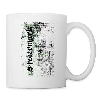 Steiermark - Tasse - Weiß - Rechts
