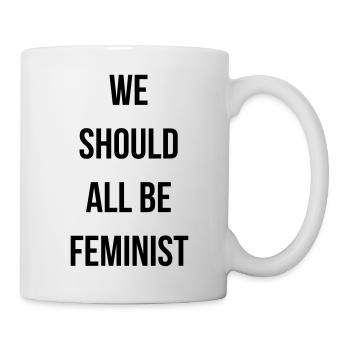 We should all be feminist - Mug - white - Right