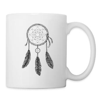 Traumfänger - Tasse - Weiß - Rechts