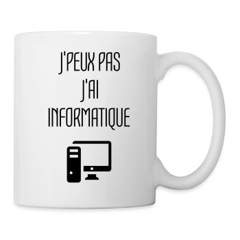 Computer Engineer Informatiker Informaticien - Mug - white - Right