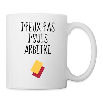 Arbitre / Arbitrage / Sport / Sifflet - Mug blanc - blanc - Droite