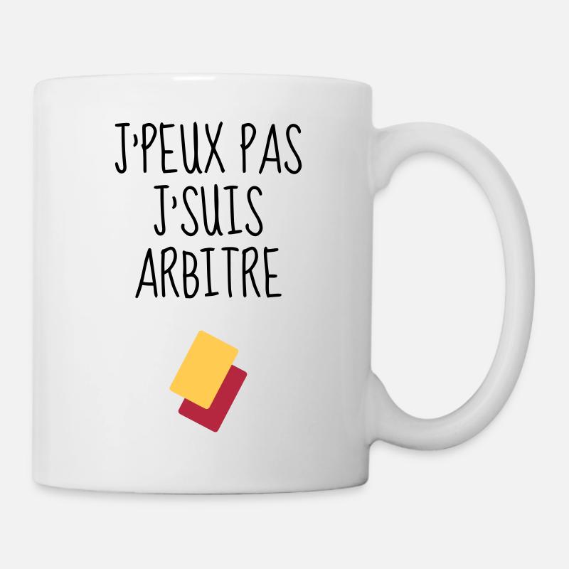 Arbitre / Arbitrage / Sport / Sifflet - Mug blanc - blanc