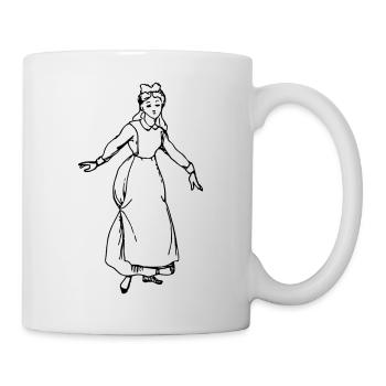 Comic character 338 - Mug blanc - blanc - Droite