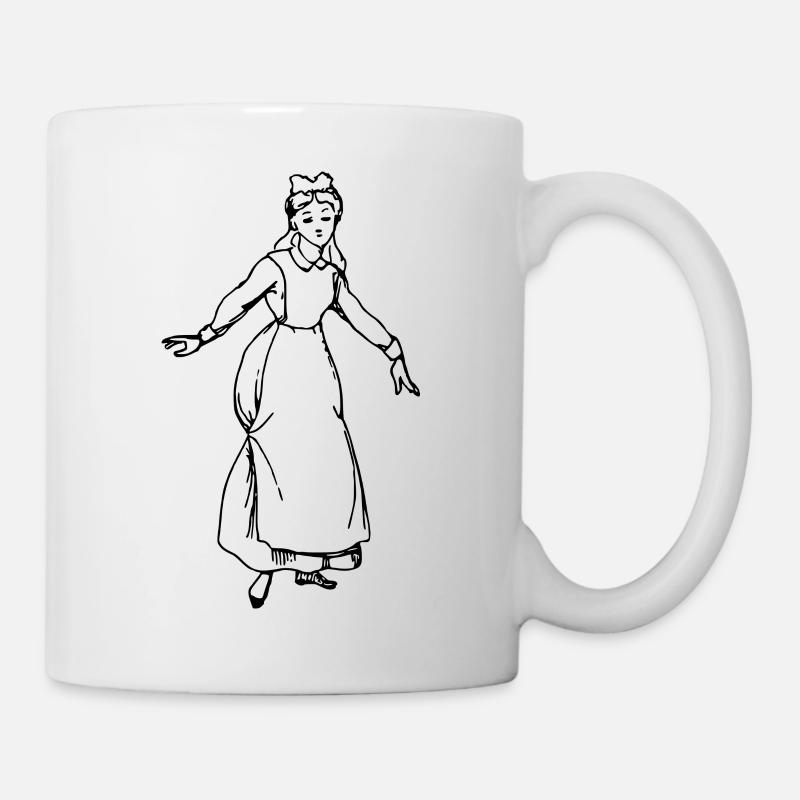 Comic character 338 - Mug blanc - blanc