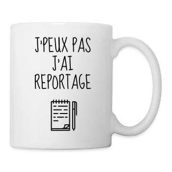 Journalist Journalism Journalismus Journaliste - Mug - white - Right