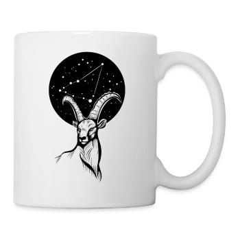 Capricorne - Mug blanc - blanc - Droite