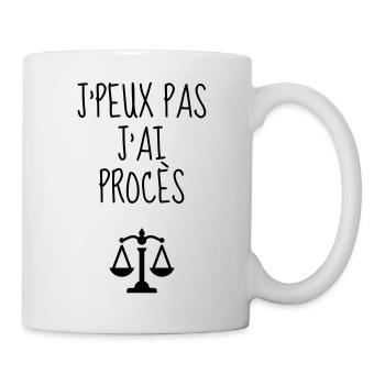 Clerk Greffier Greffe Urkundsbeamte Justice Law - Mug - white - Right