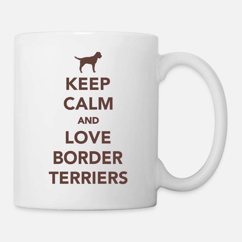Border Terrier - Mug - white