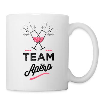 Team Apero Frau - Tasse - Weiß - Rechts