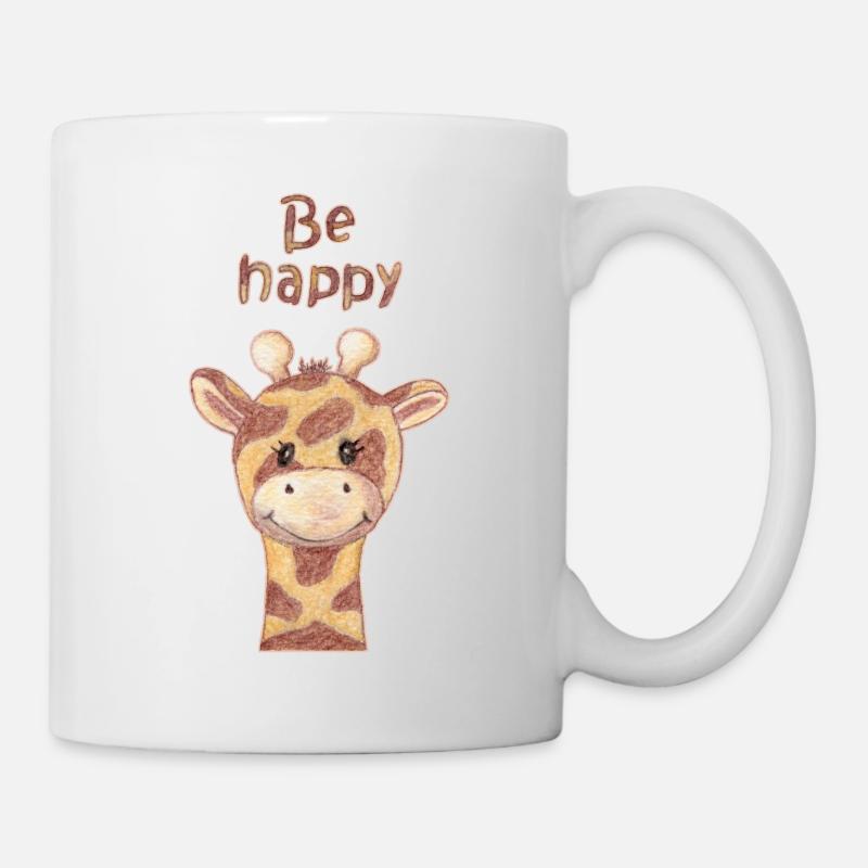 Girafe - Mug blanc - blanc