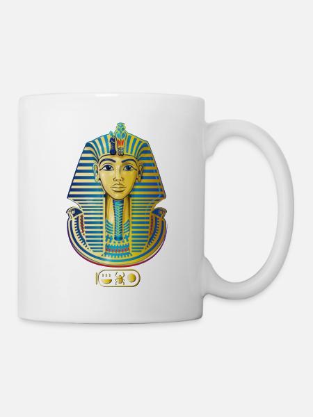 TUTANCHAMUN I Tutankhamen - Tasse - Weiß