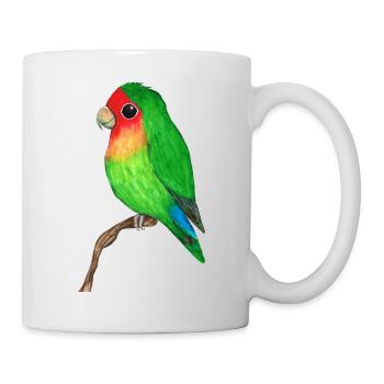 Cute lovebird - Mug - white - Right