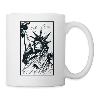 statue of Liberty - Mug - white - Right