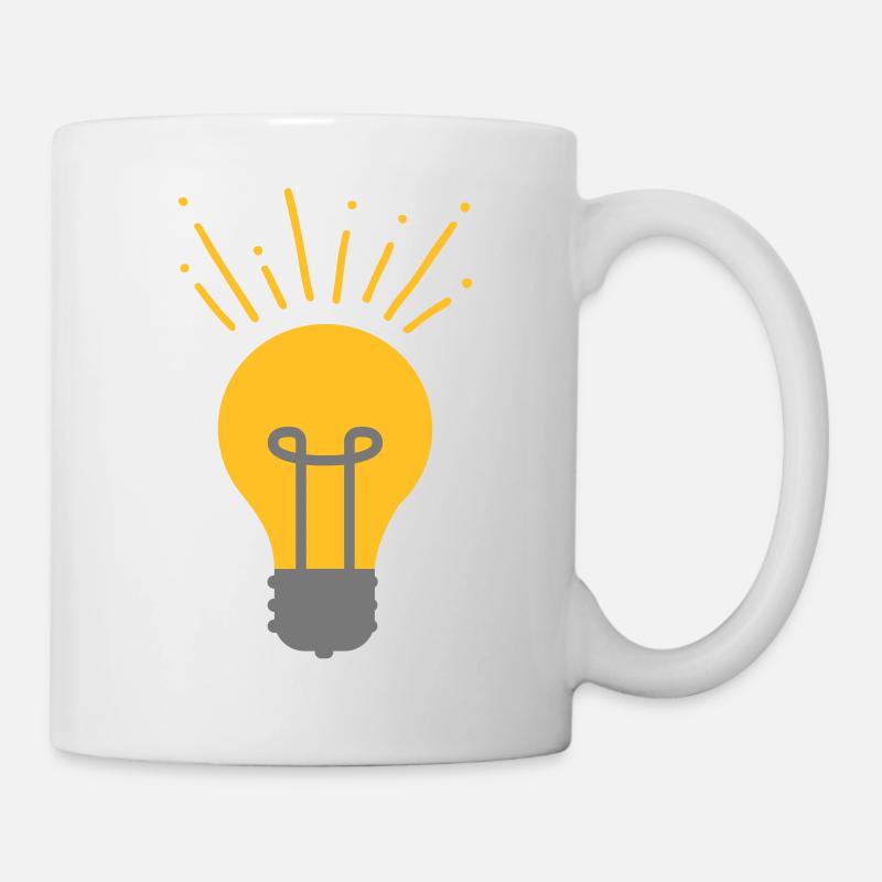 Light bulb - Mug - white