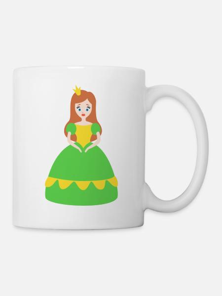 Prinzessin - Tasse - Weiß