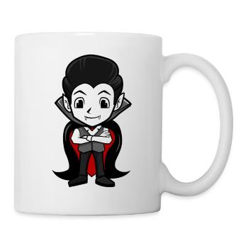 Vampir - Tasse - Weiß - Rechts