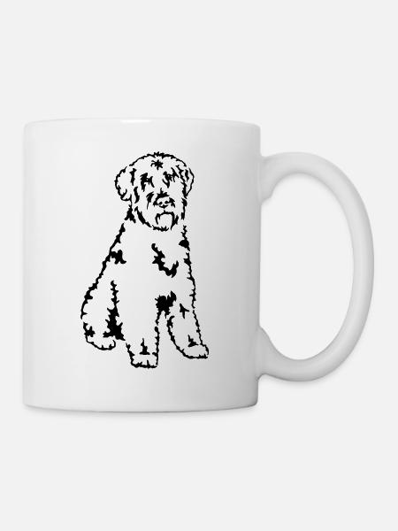 Bouvier des Flandres - Mug blanc - blanc