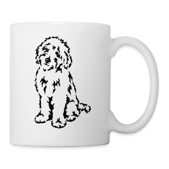 Goldendoodle - Mug - white - Right