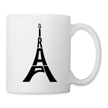 Paris Eiffel Tower - Tasse - Weiß - Rechts