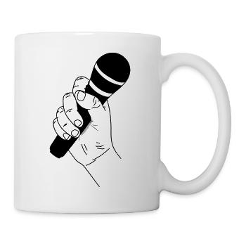 Microphone - Mug - white - Right