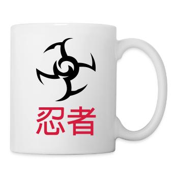 Ninja - Mug blanc - blanc - Droite
