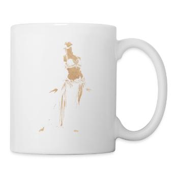 Danse du ventre arabe - Mug blanc - blanc - Droite