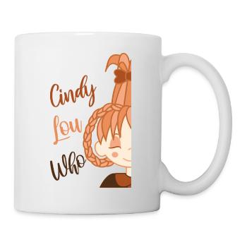 Cindy lou who  christmas christmas fun - Mug - white - Right