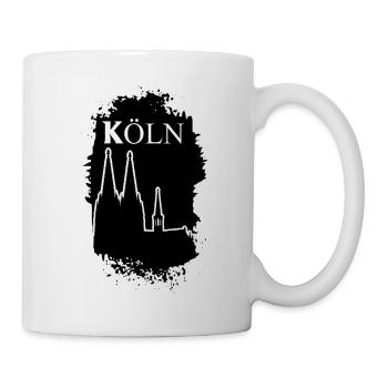 Cologne Cologne Dom Cologne Allemagne Ville Skyline - Mug blanc - blanc - Droite