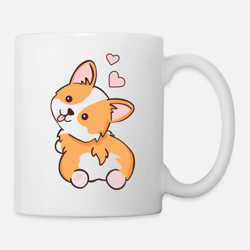 Corgi - Mug blanc - blanc