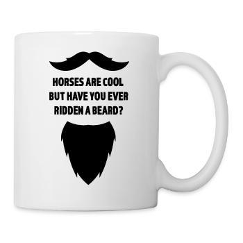 funny saying beard horse dirty gift sex - Mug - white - Right