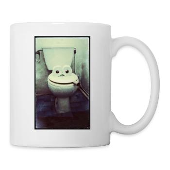 Funny Toilet - Mug blanc - blanc - Droite