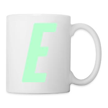 E - Tasse - Weiß - Rechts