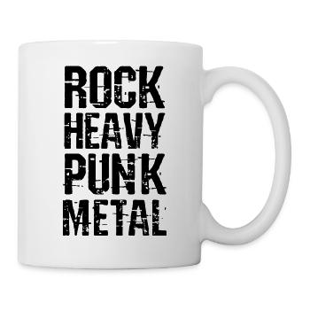 Rock Heavy Metal Music - Mug - white - Right