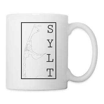Stadtbild von Sylt - Tasse - Weiß - Rechts
