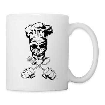 Kochen Küche Koch Restaurant - Tasse - Weiß - Rechts