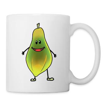 Fruits Fruit Tropical Fruits Fruit Fantasy Papaya - Mug - white - Right