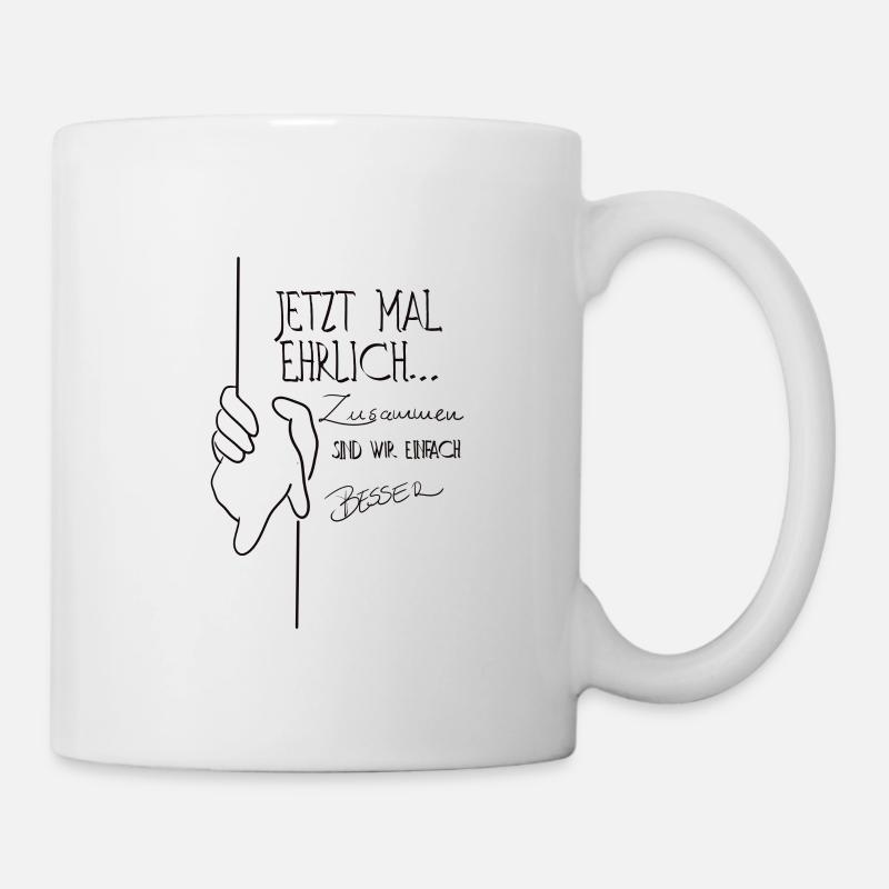 Zusammen sind wird Besser - Tasse - Weiß