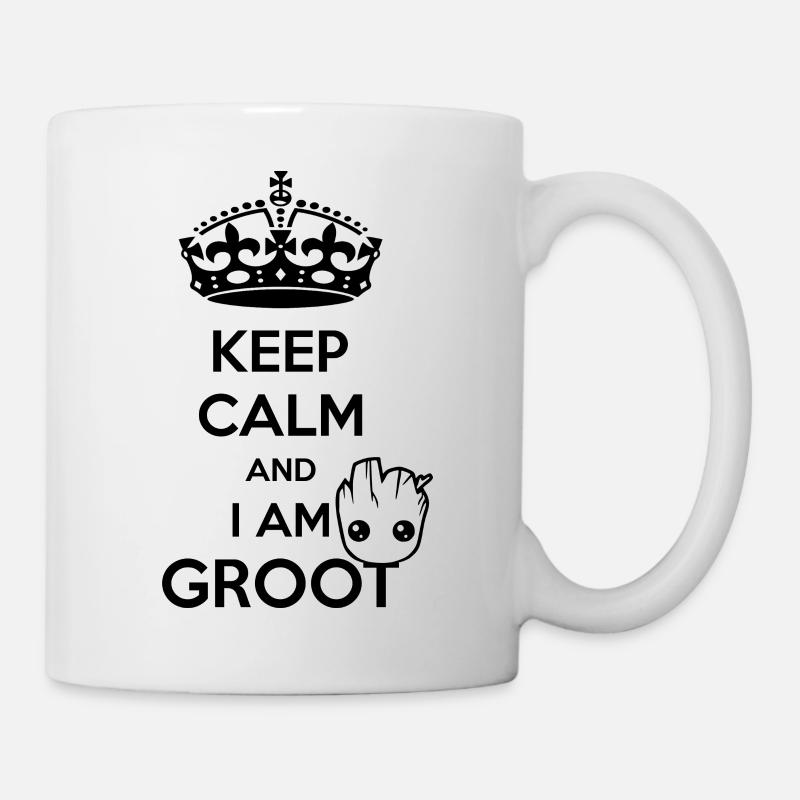 Keep Calm and I am Groot - Mug blanc - blanc