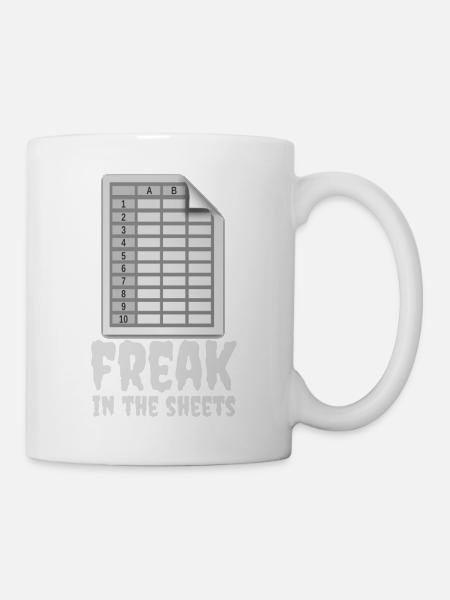 Freak in the Sheets - Mug - white