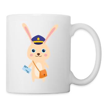 Hare of the post office clerks - Mug - white - Right