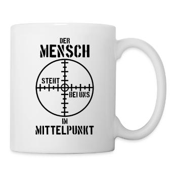 GAMER BUNDESWEHR SOLDAT BUND MITTELPUNKT - Tasse - Weiß - Rechts