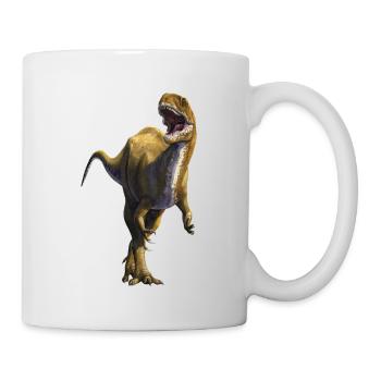 Dinosaurier Megalosaurus Dinos Dinosaur - Mug - white - Right