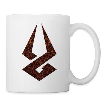 hatte Symbol - Tasse - Weiß - Rechts