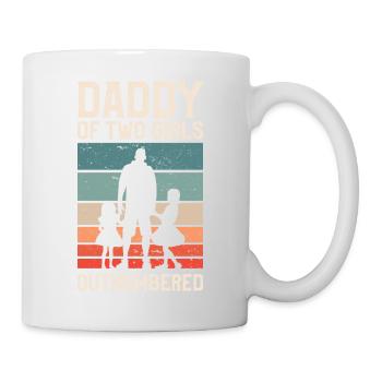 Funny Daughter Gift Idea For Dad - Tasse - Weiß - Rechts