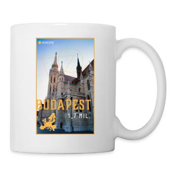 Budapest - Tasse - Weiß - Rechts