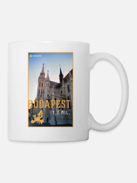 Budapest - Mug blanc - blanc