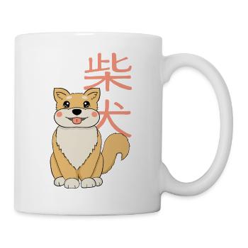 Shiba Inu - Mug blanc - blanc - Droite